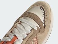 A closer look at the rough stitching on the Forum Mod Low Jack O’ Lantern (Image via Adidas)